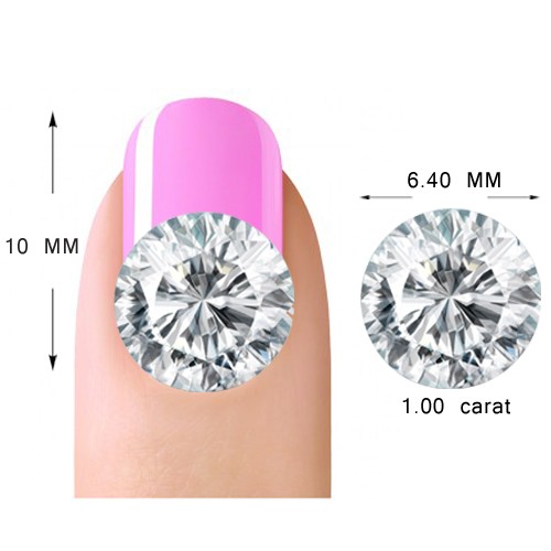 1.30 carat 18K White Gold - Amanda Engagement Ring - Engagement Rings ...