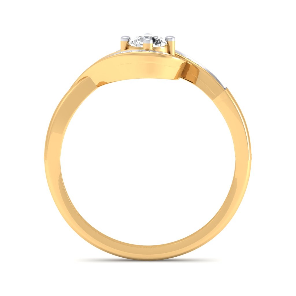 The Diamond Cluster Ring in 22k Gold