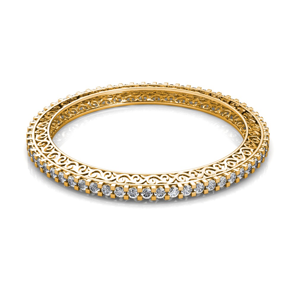 Jaguar Gold Diamond Loose Bracelet