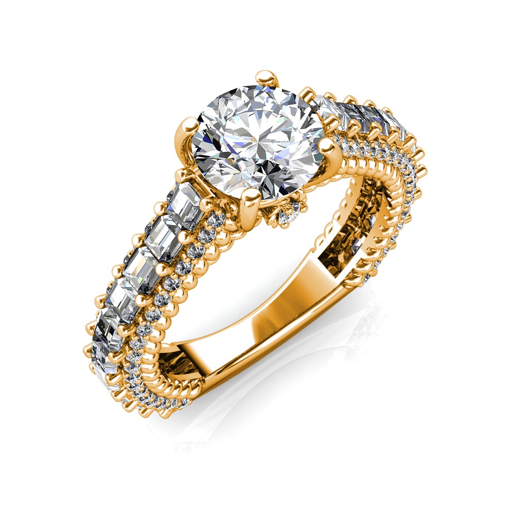 Fancy Black Diamond Solitaire Engagement Ring 14k White Gold 1.07 Carat  Heart Designs handmade