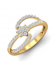 The Love Floral Ring - Diamond Jewellery at Best Prices in India ...