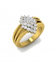 The Swirl Cocktail Ring- Diamond Jewellery at Best Prices in India ...
