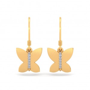 The Kaitlyn Butterfly Diamond Earrings