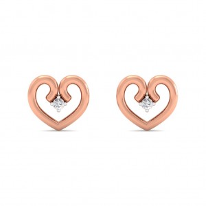 The Simmi Heart Earrings