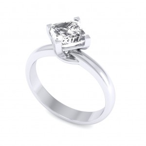 0.40 carat 18K White Gold - Sheryl Engagement Ring
