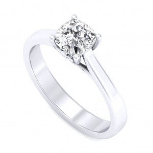 1.00 carat Platinum - Rabia Engagement Ring