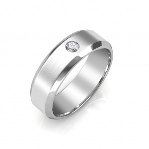 The James Platinum Ring For Him