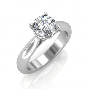 0.30 carat Platinum - Classic Engagement Ring