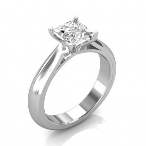 0.70 carat Platinum - Serenity Engagement Ring