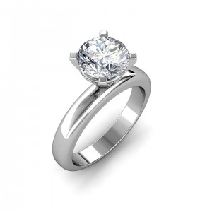 0.74 carat Platinum - Danica Engagement Ring